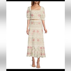 Antonio Melani Juliette Floral Embroidered Set